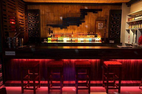 Boy's Beer and Wine Room